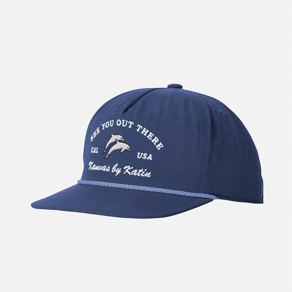 Katin Breach Snapback Hat - Washed Blue