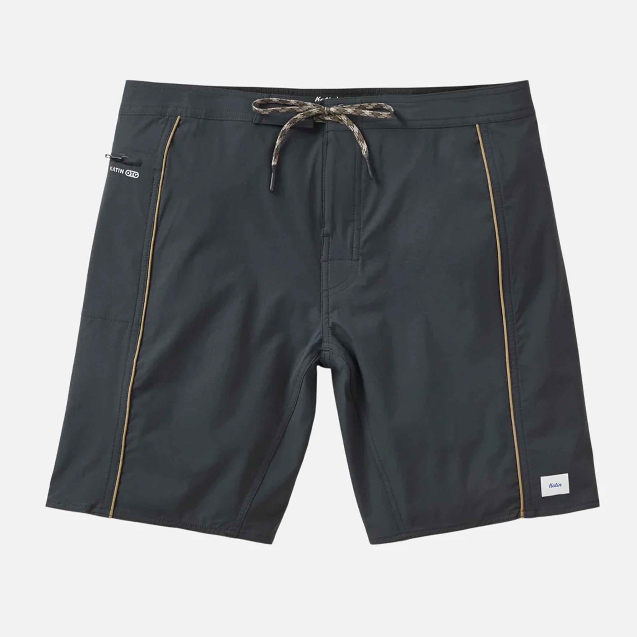 Katin OTG Archer Surf Trunks - Black Wash