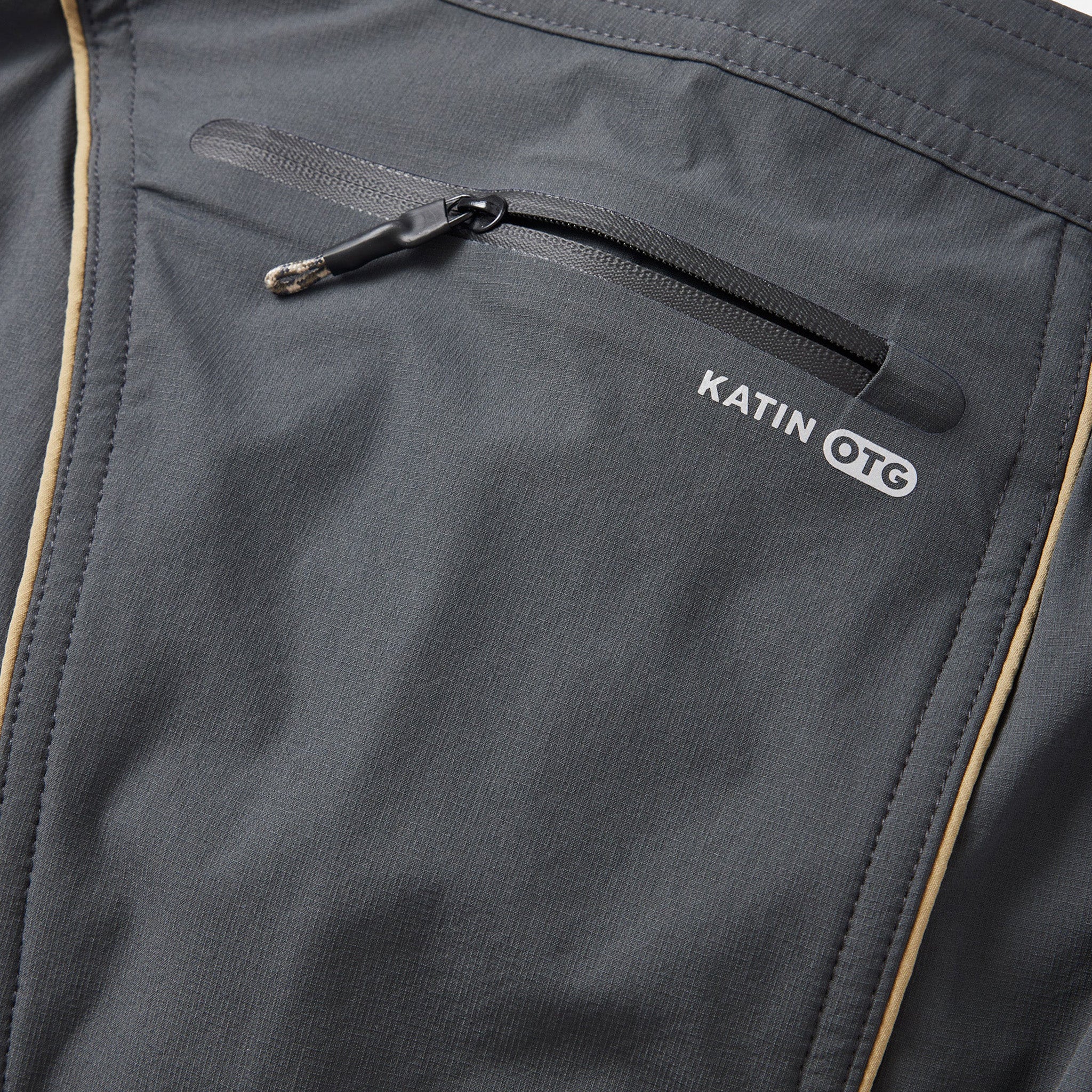 Katin OTG Archer Surf Trunks - Black Wash