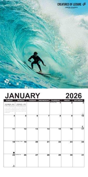 Pro Surf 2026 Calendar Preview January