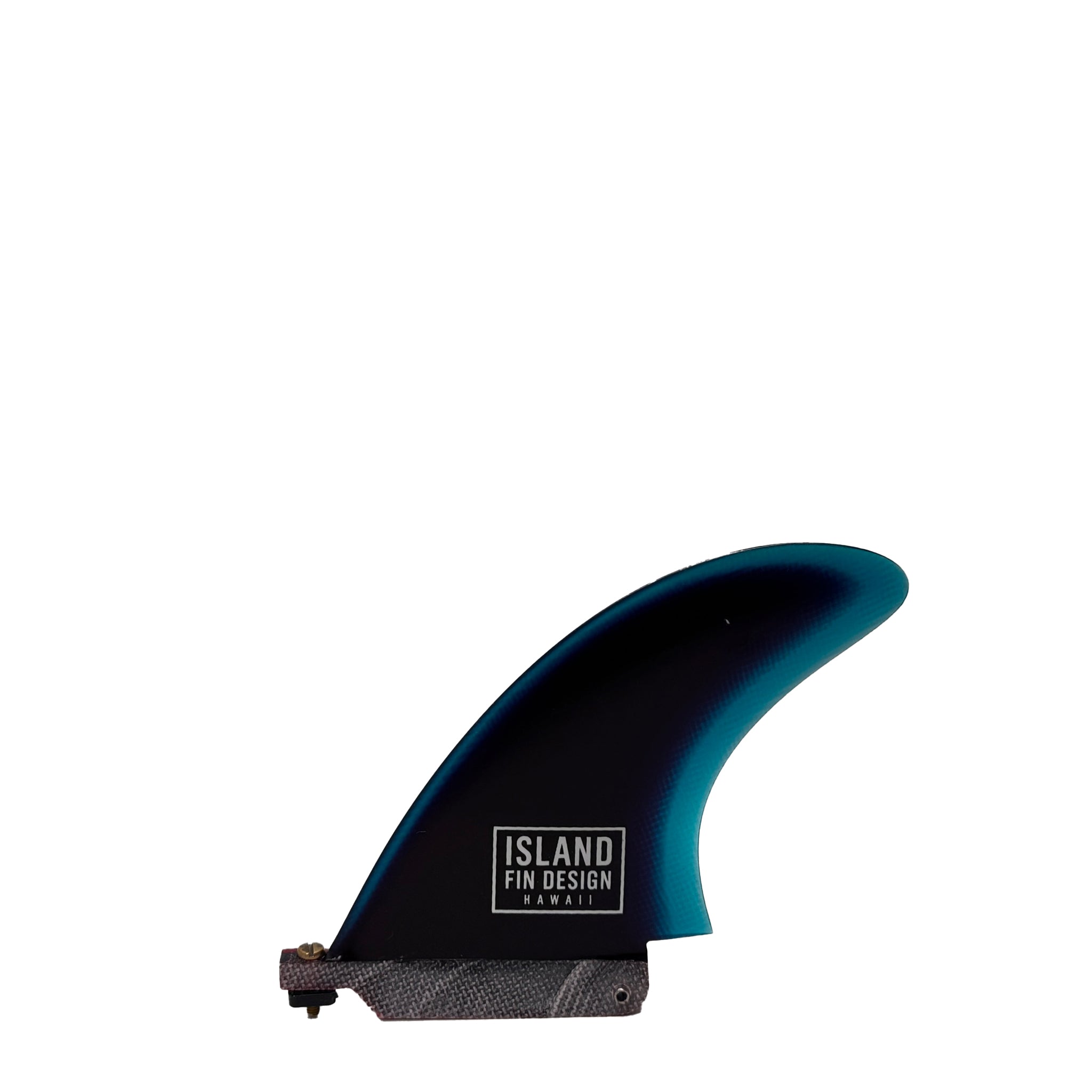 Island Fin Design- 4.5" Mana Fin - Blue Tint