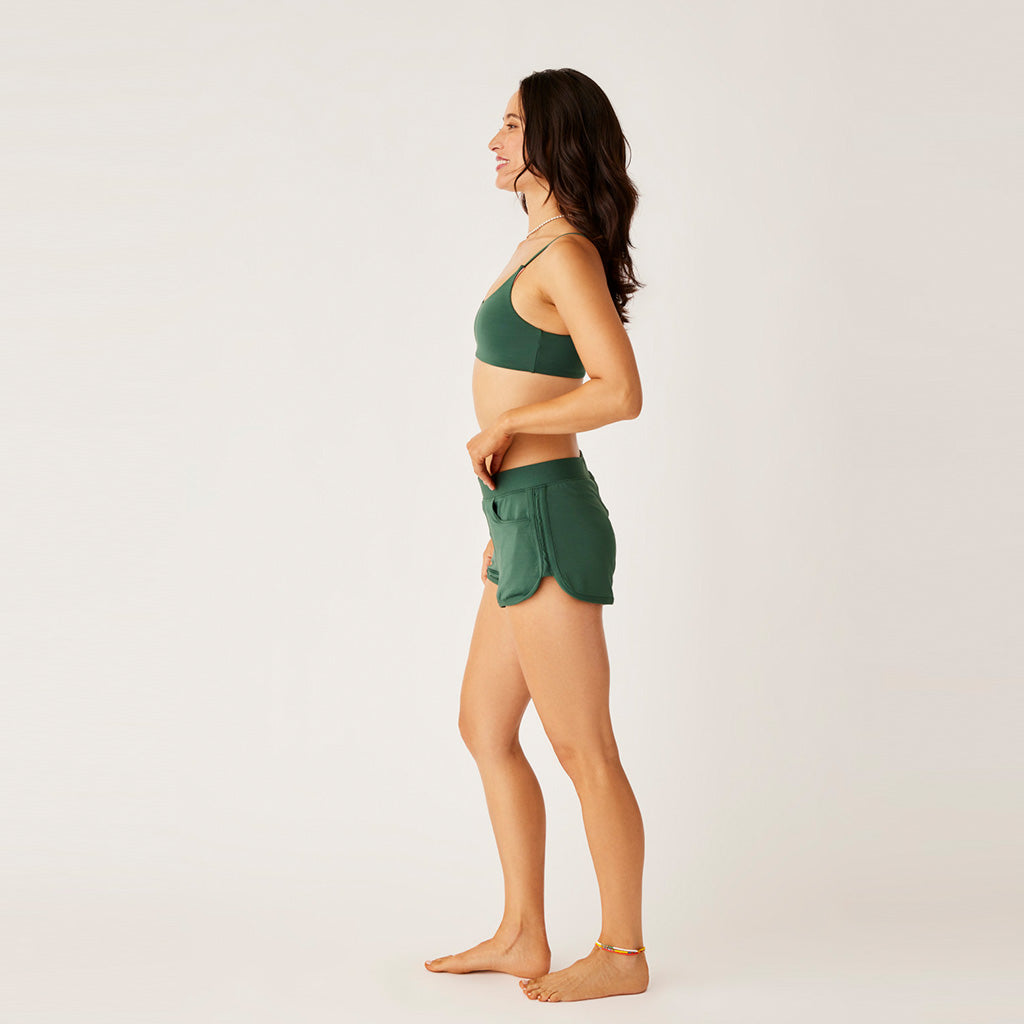 Carve Designs Womens Escondido Top-Cilantro