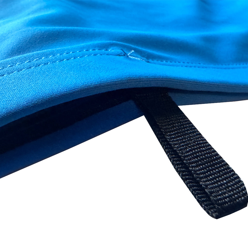 Seaside Surf Premium Stretch L/S UV Rashguard - Royal Blue