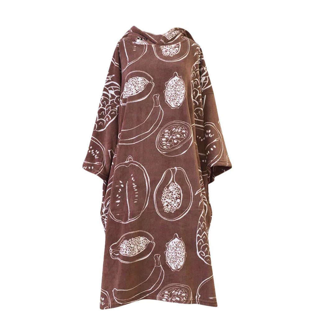 Blocksurf TLS Microfleece Wetsuit Changing Robe/Poncho - Papeete