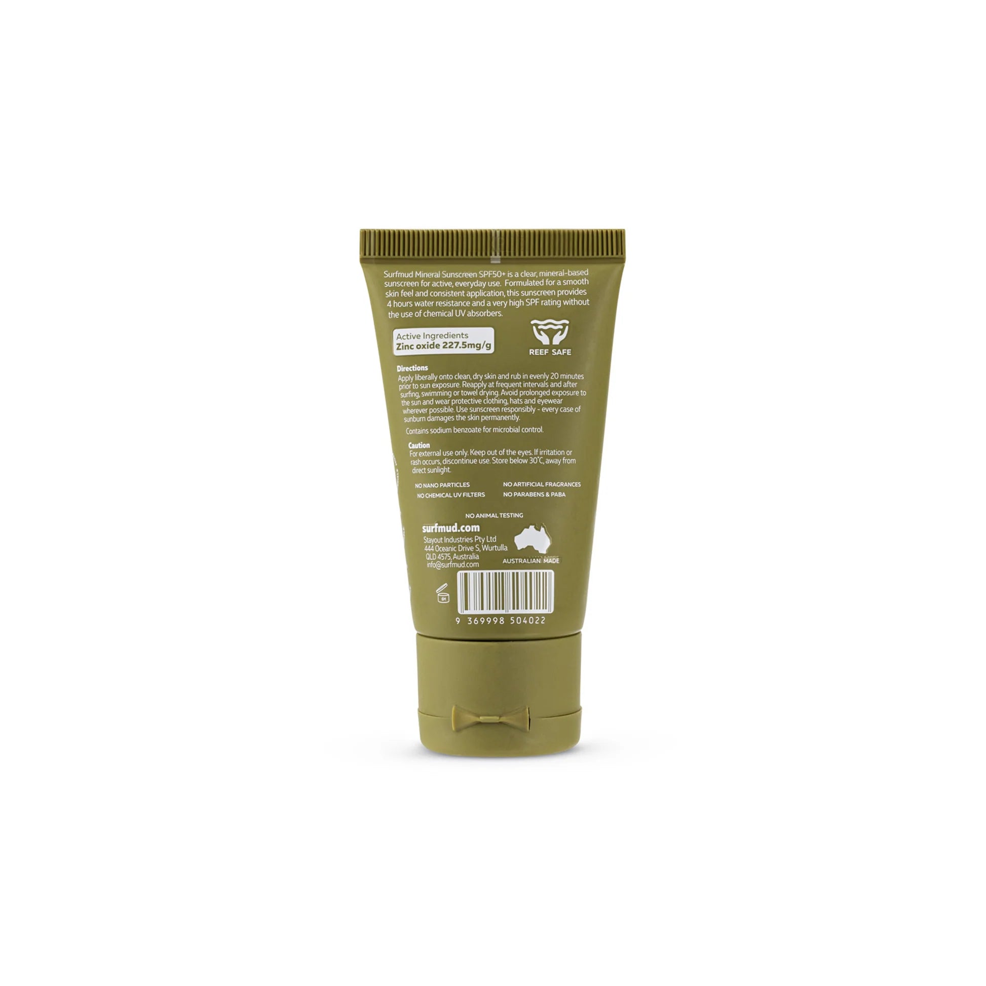 Surfmud Australia - Mineral Sunscreen SPF50 Sunscreen - 50g