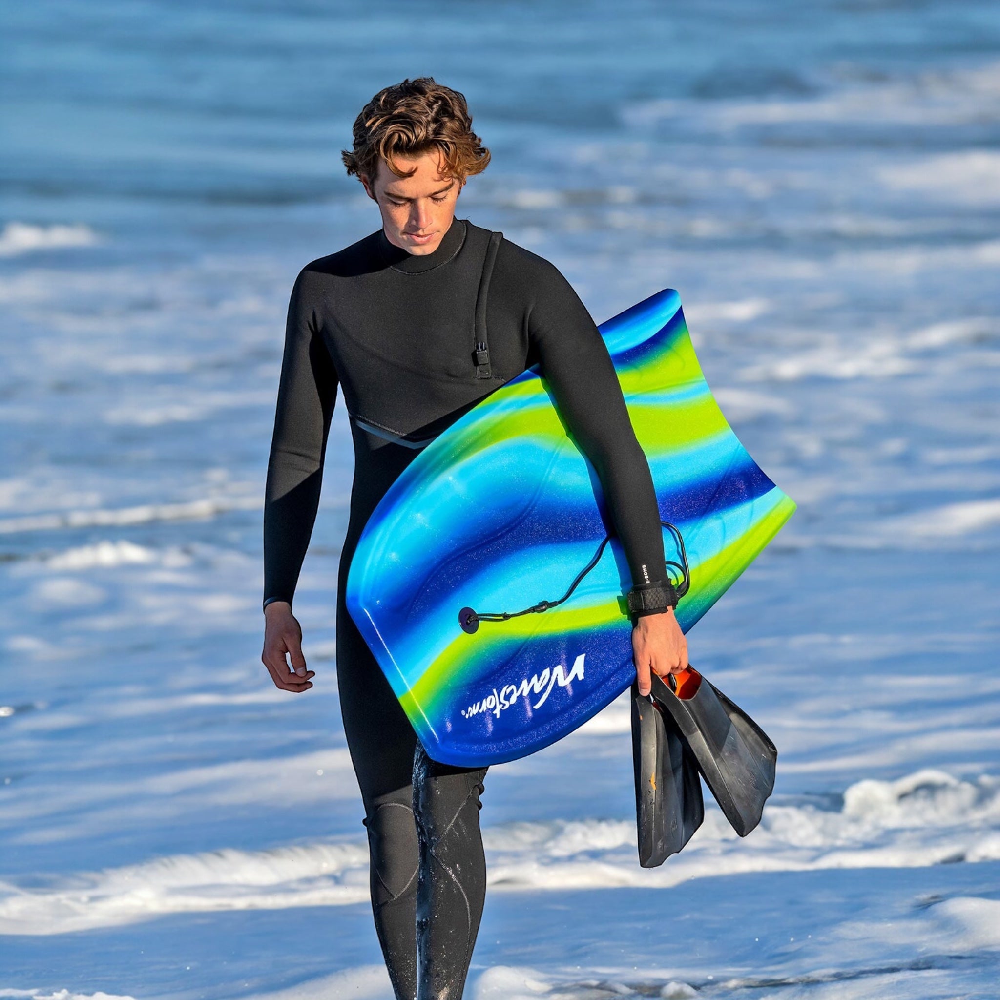 Wavestorm Bodyboards - 40" Green Current