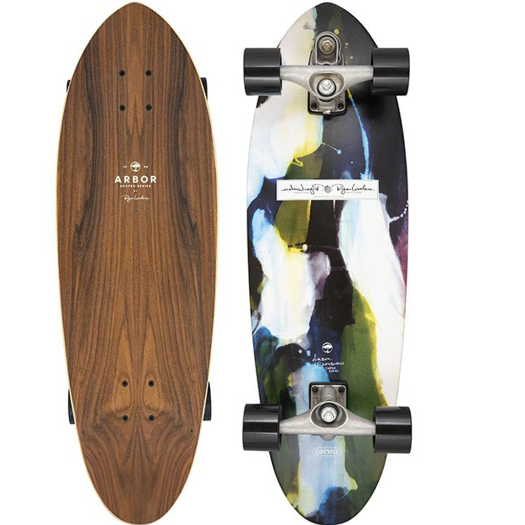 Arbor x Carver Skateboards - Ryan Lovelace Shaper Series Surfskate C7 Complete - 32"