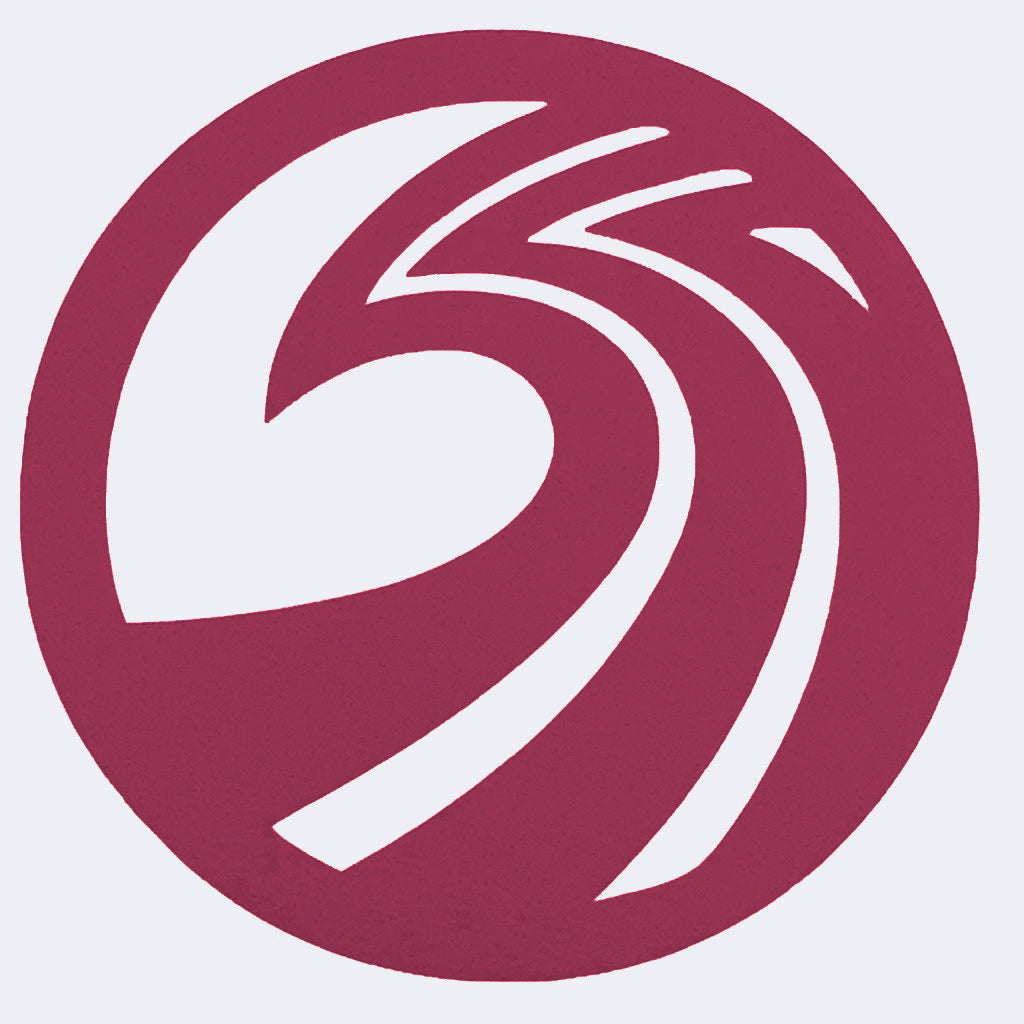 SSS - OG Wave Transfer Sticker - 3" Magenta