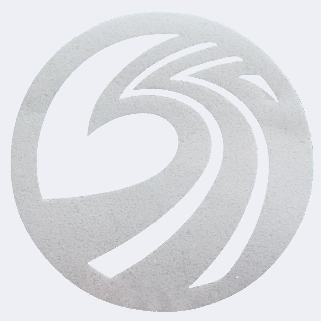 SSS - OG Wave Transfer Sticker - 4" White