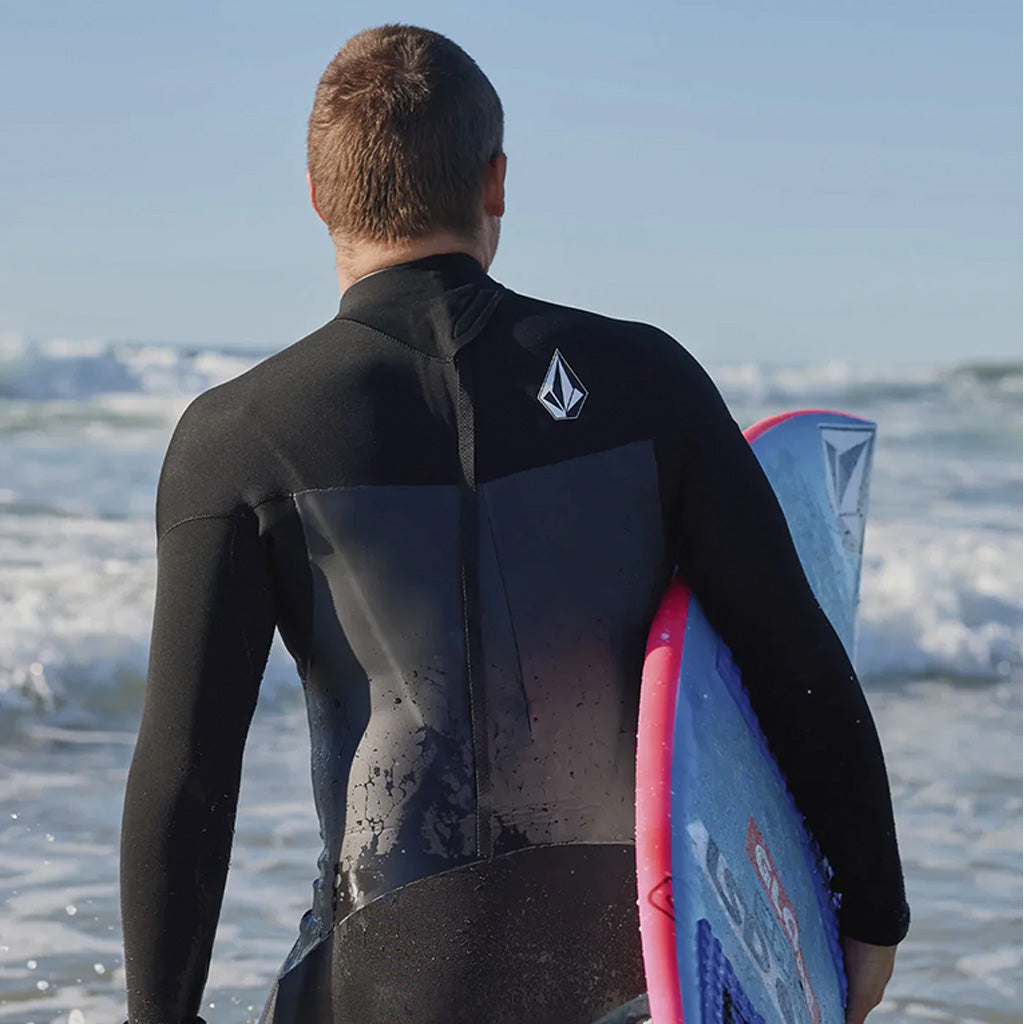 Volcom Modulator 4/3mm Back Zip Wetsuit - Black FA23