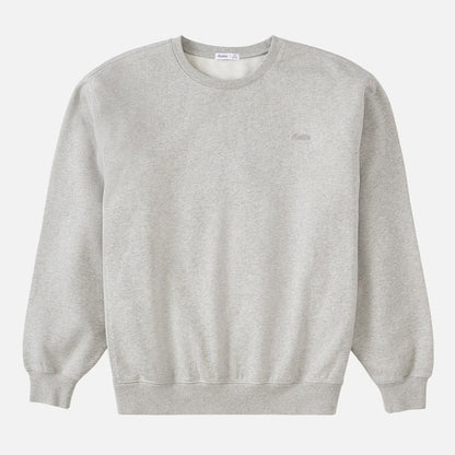 Katin Embroidered Crew  Fleece - Heather Gray