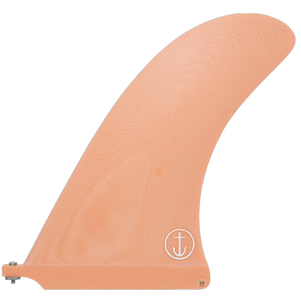 Captain Fin  -  Pivot 10.0&quot; Longboard Fin - Salmon