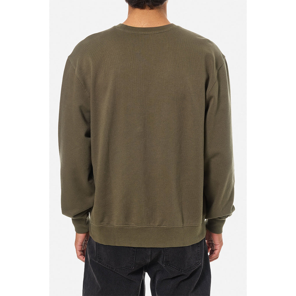 Katin Embroidered Crew  Fleece - Shadow