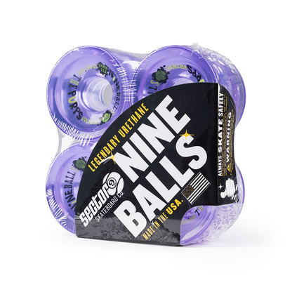 Sector 9 69mm 78A Nineballs Wheel Set - Purple