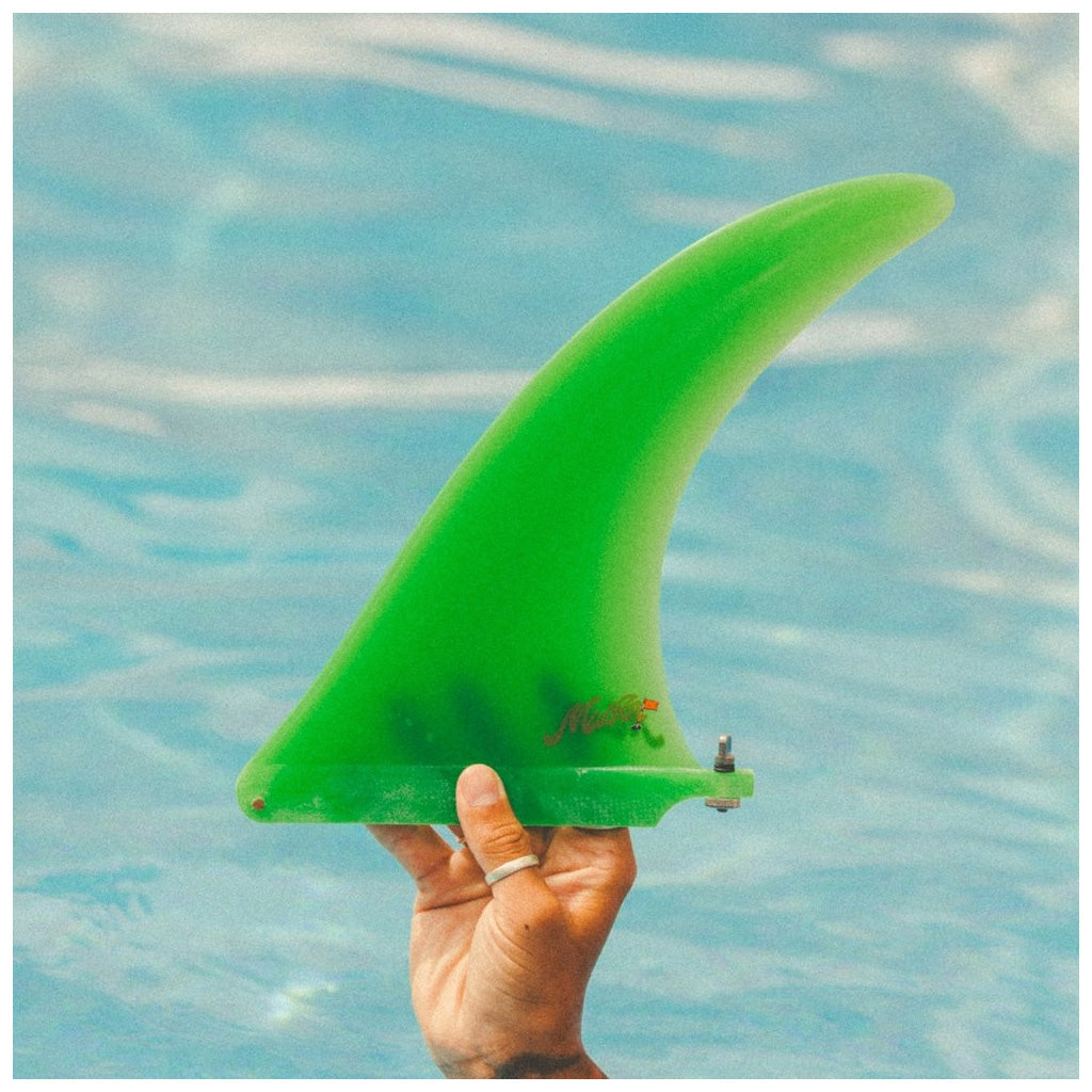 Midfin Co  -  The Green Classic 9.0&quot; Fin