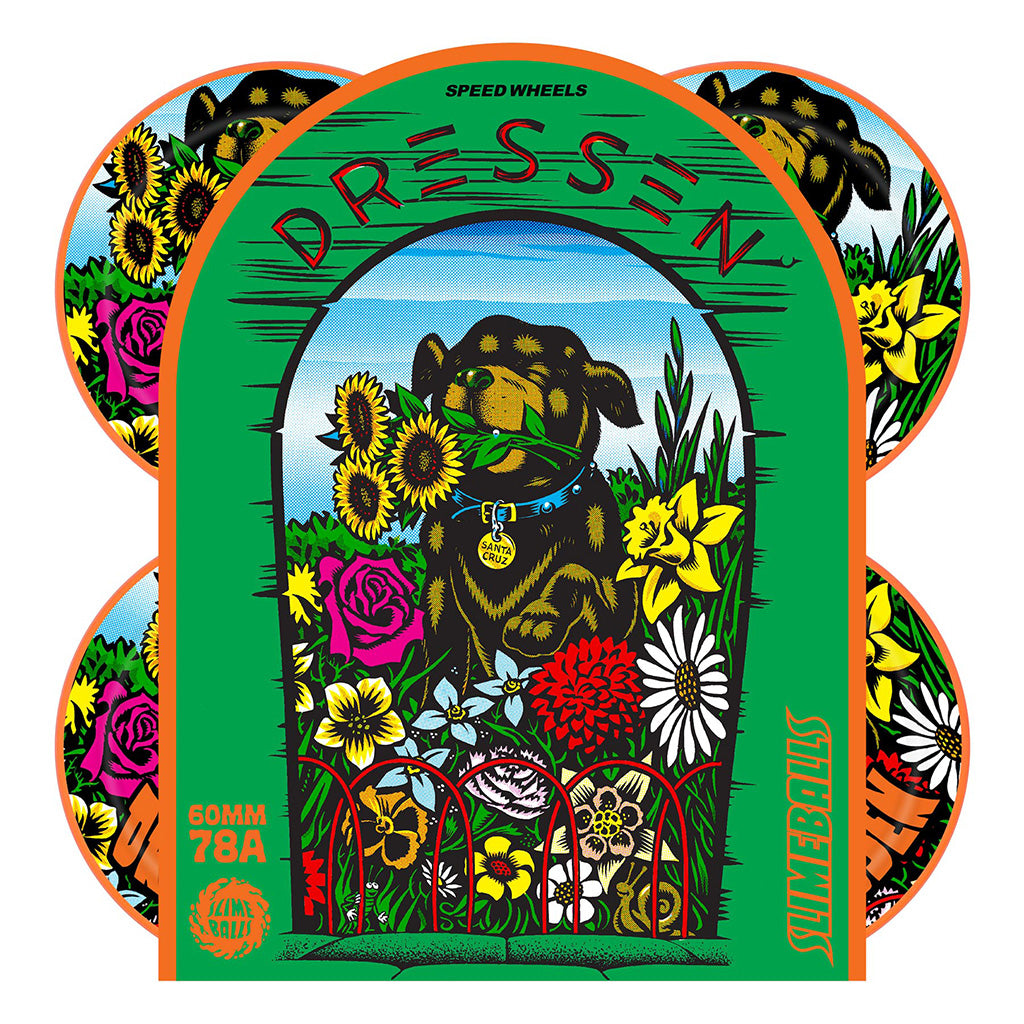 Speed Wheels Slimeballs Eric Dressen Pup Reissue  60mm/78a - Orange
