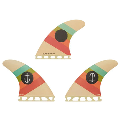 Captain Fin  -  CF Series Thrusters - Small/Cream