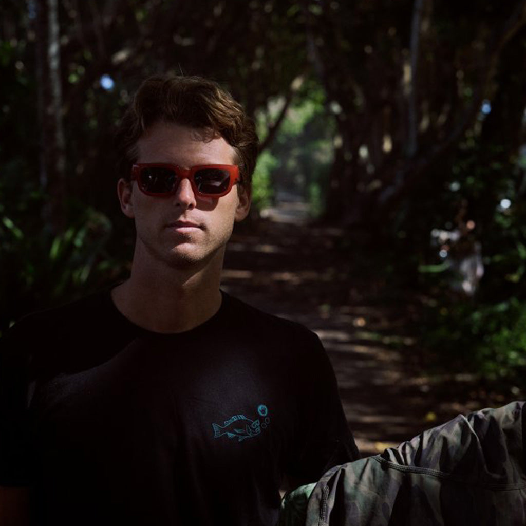 I-SEA Stone - Tangerine/Navy Polarized