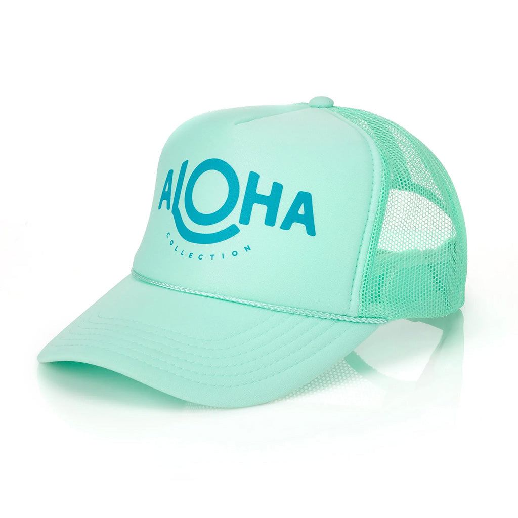 Aloha Collection ALOHA Trucker - Seafoam