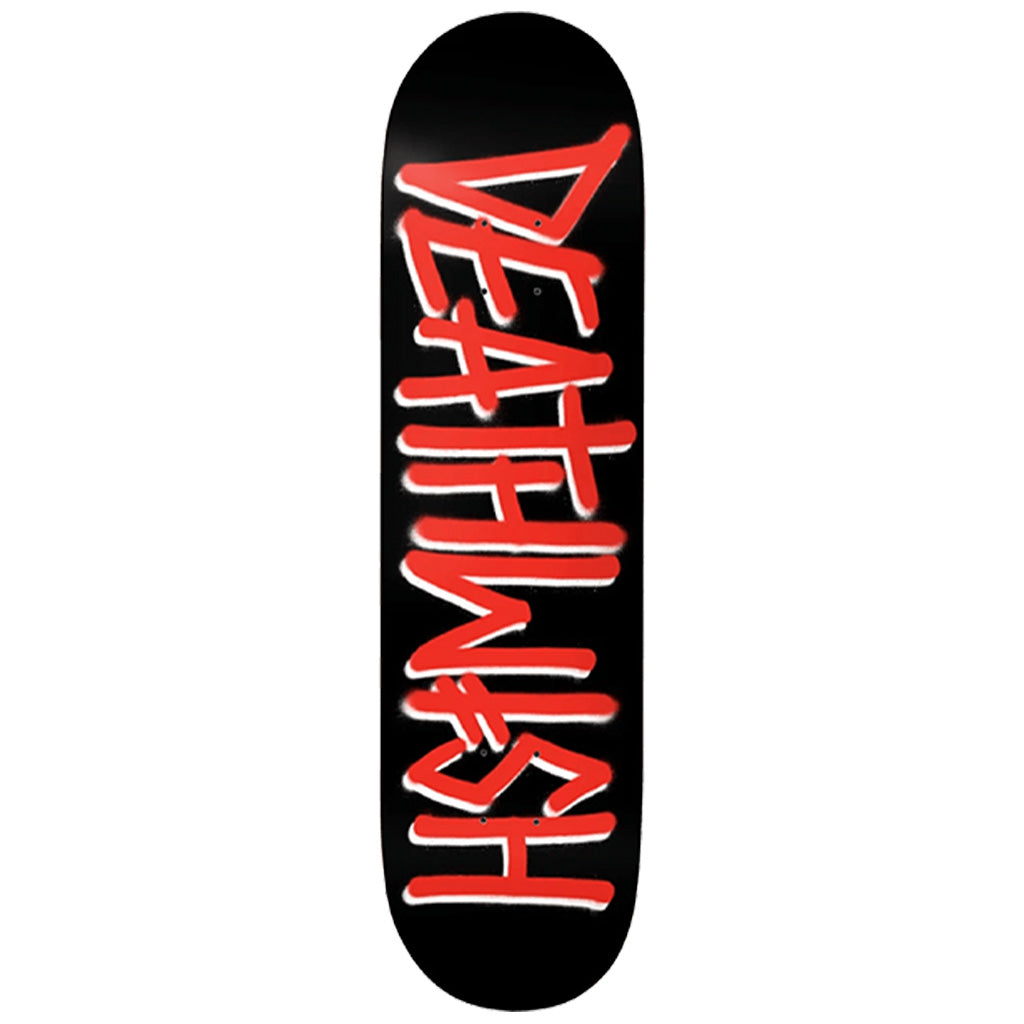 Deathwish Skateboards Deathspray Deck - 8.38&quot;&quot;/BLK/RD