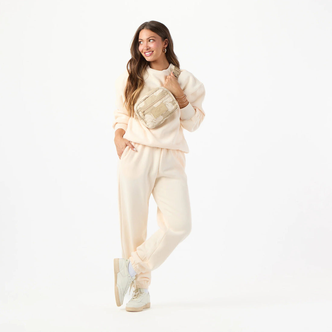 Aloha Collection Hana Hou Hip Pack - Cream/Dune