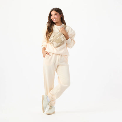 Aloha Collection Hana Hou Hip Pack - Cream/Dune