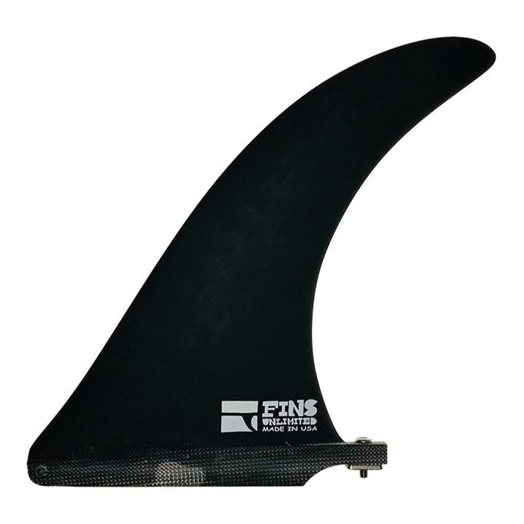 Fins Unlimited  Alpha Flex Performance Fin - Black 7.5&quot;