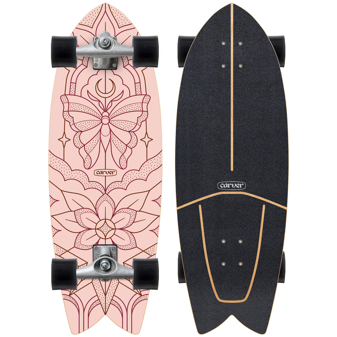 Carver Skateboards Mariposa Surfskate Complete CX Raw  - 29.25&quot;