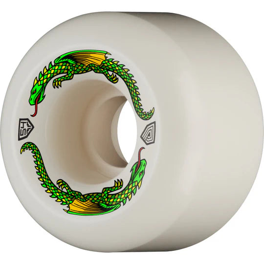 Powell Peralta Dragon Formula 54x39mm Wheels - White
