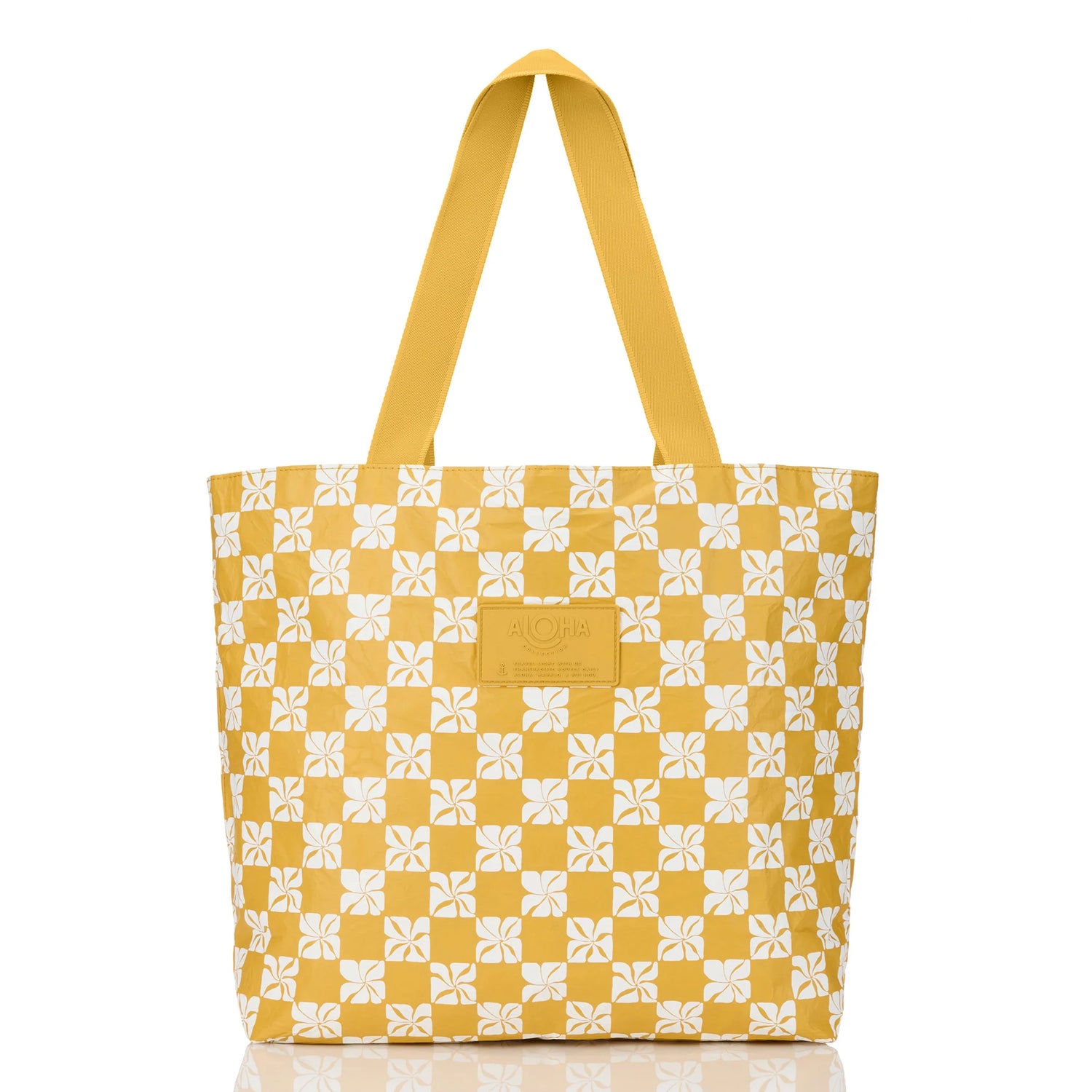 Aloha Collection Pua Check Day Tripper - Hot Mustard