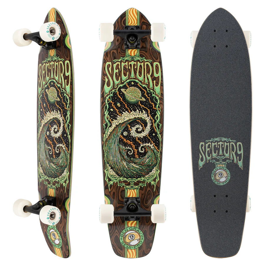 Sector 9 Ben Gravy Cosmo Strand Complete 34.0&quot;