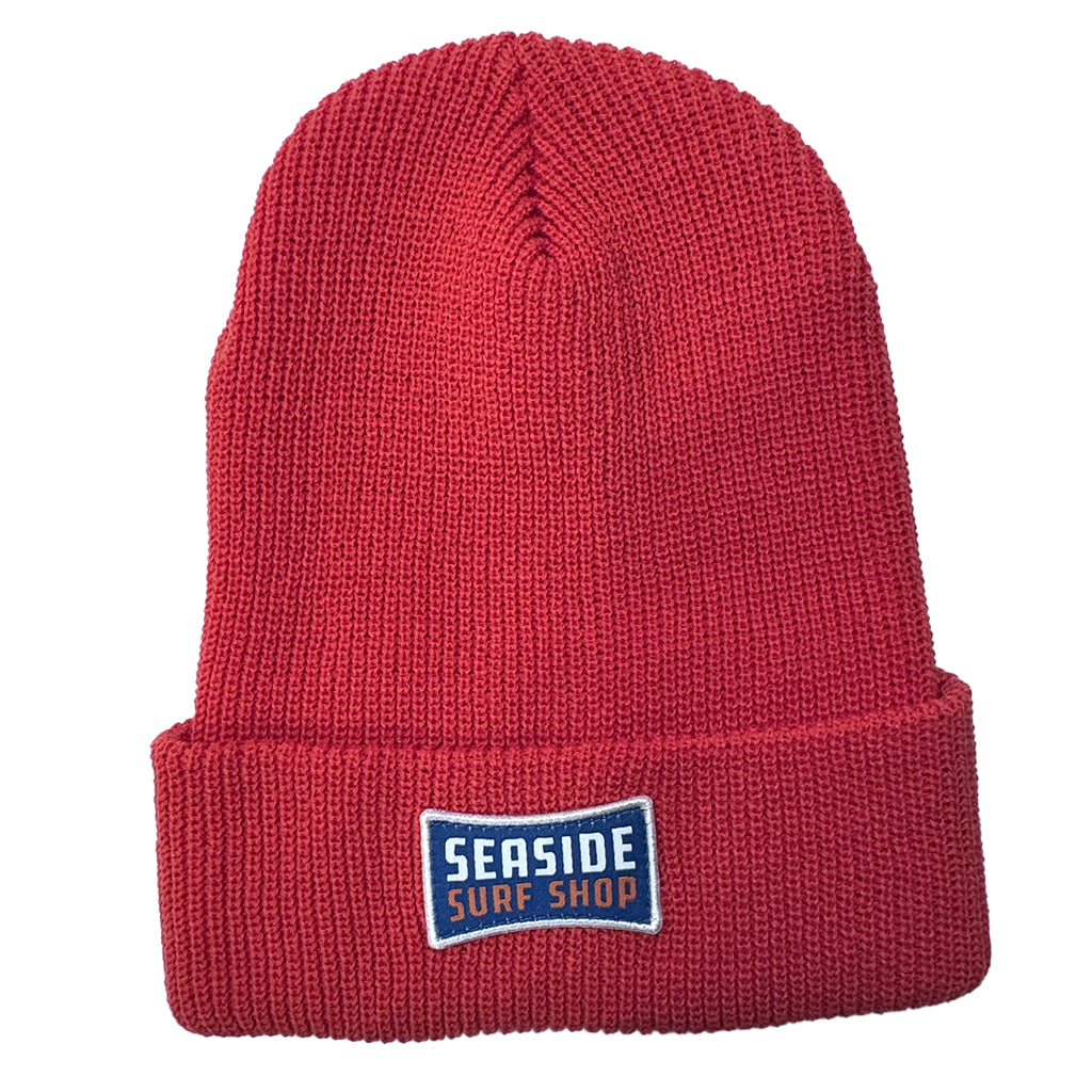 Seaside Surf Shop Dawn Patrol Beanie - Rad Orange