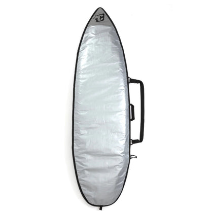 Creatures of Leisure Icon Lite Shortboard Surfboard Bag - Silver/Black