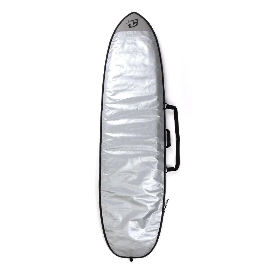 Creatures of Leisure Icon Lite Fish Surfboard Bag - Silver/Black