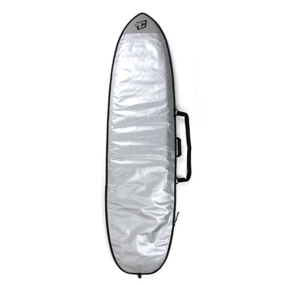 Creatures of Leisure Icon Lite Fish Surfboard Bag - Silver/Black