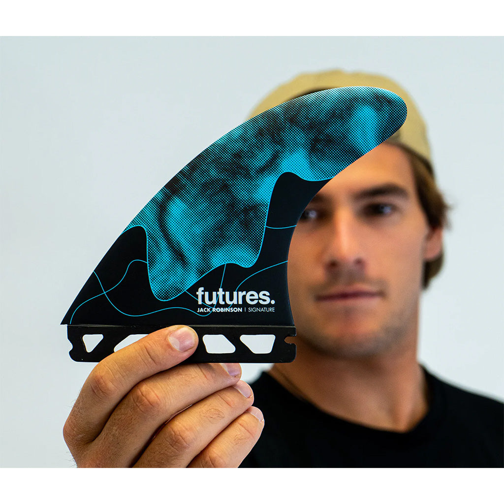 Futures Fins Jack Robinson Honeycomb Thruster - Aqua/Large