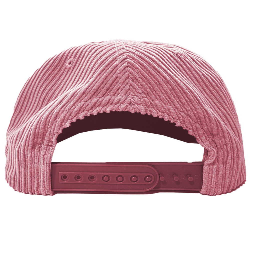 Seaside Surf Shop Dawn Patrol Wide Cord Hat - Garnet /Burgundy