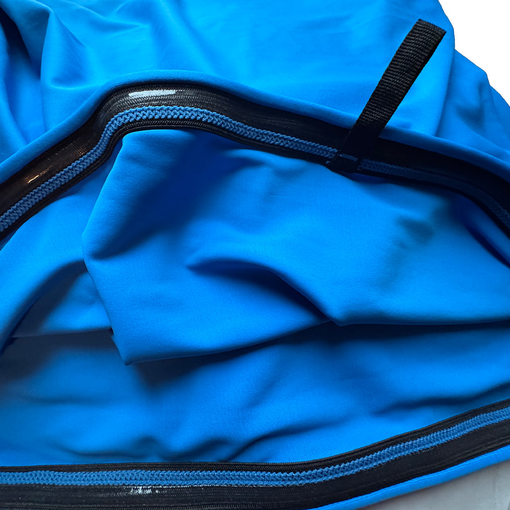 Seaside Surf Premium Stretch L/S UV Rashguard - Royal Blue