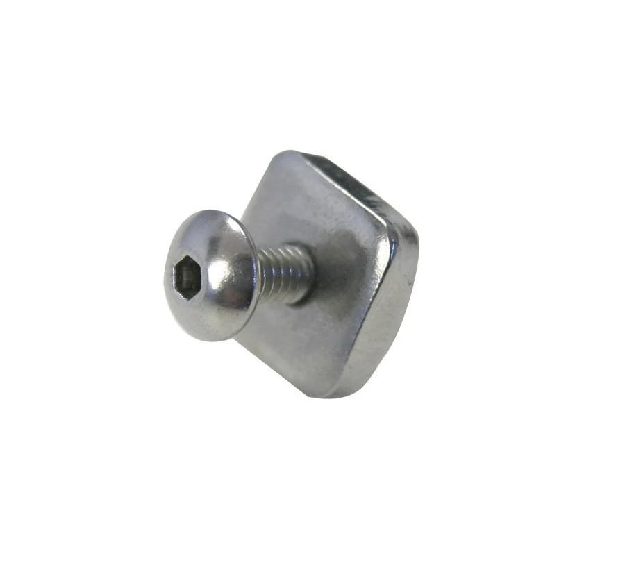 True Ames Longboard Box Center Hex Fin Screw and Plate