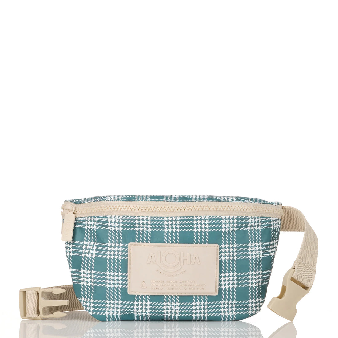 Aloha Collection Palaka Mini Hip Pack - Atlantic