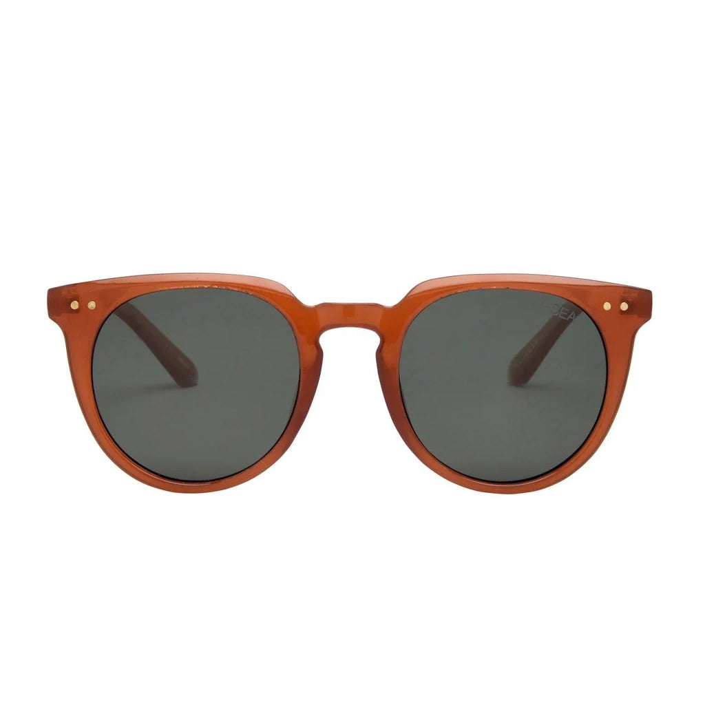 I-SEA Ella - Maple/Green Polarized Lens
