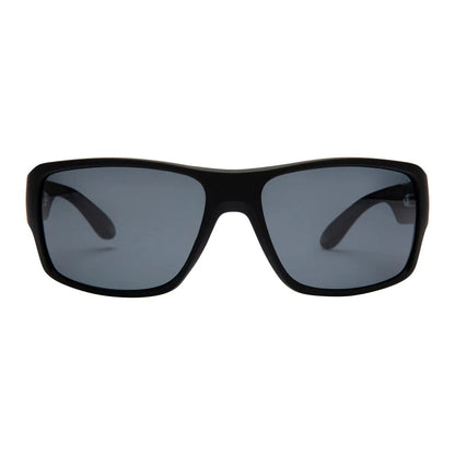 I-SEA Free Bird - Black Rubber/Smoke Polarized Lens