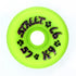 K-9 80s Street Wheels - 57mm x 97a - Lime Green