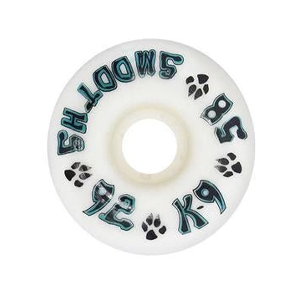 K-9 Smooths Wheels - 58mm x 92a - White
