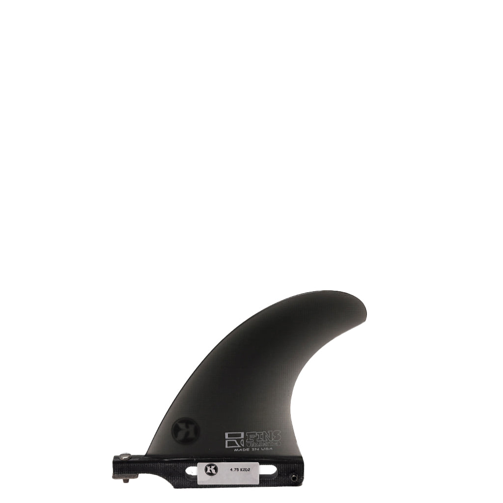 Fins Unlimited Kanoa Dahlin K2D2 Fin - Black 4.75&quot;