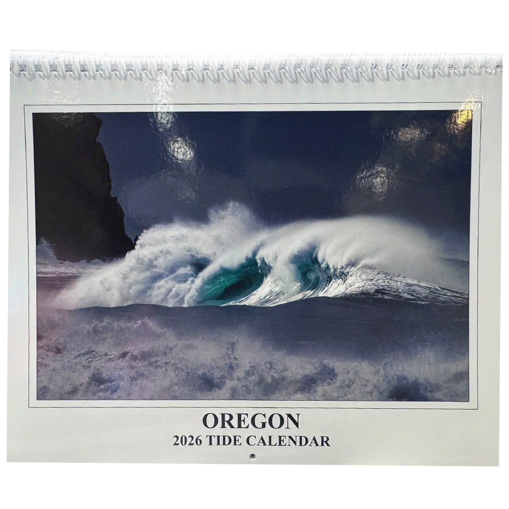 Tidelines Standard Tideline Oregon Calendar - Graphed Calendar