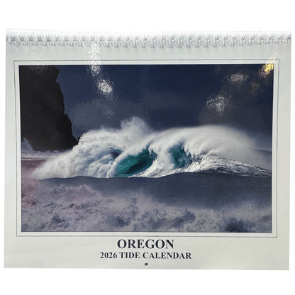 Tidelines Standard Tideline Oregon Calendar - Graphed Calendar