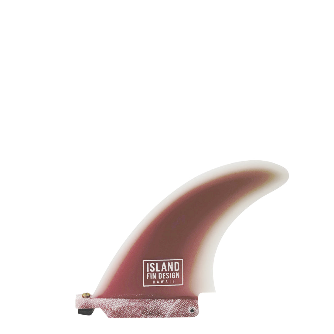 Island Fin Design- 5.0&quot; Mana Fin - Pink Tint