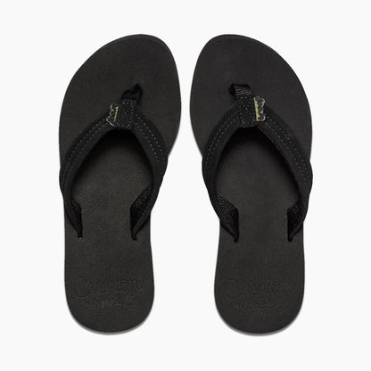 Reef Women’s Cushion Breeze Flip Flops – Black