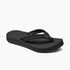 Reef Womens Flip Flops - Cushion Breeze - Black/Black